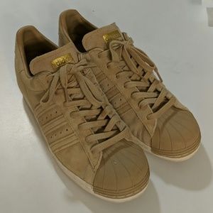 Beige Adidas originals Superstar 10.5 euc